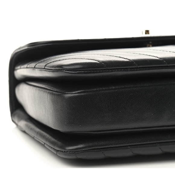 CHANEL Lambskin Chevron Trendy CC Flap Bag - Picture 8 of 9